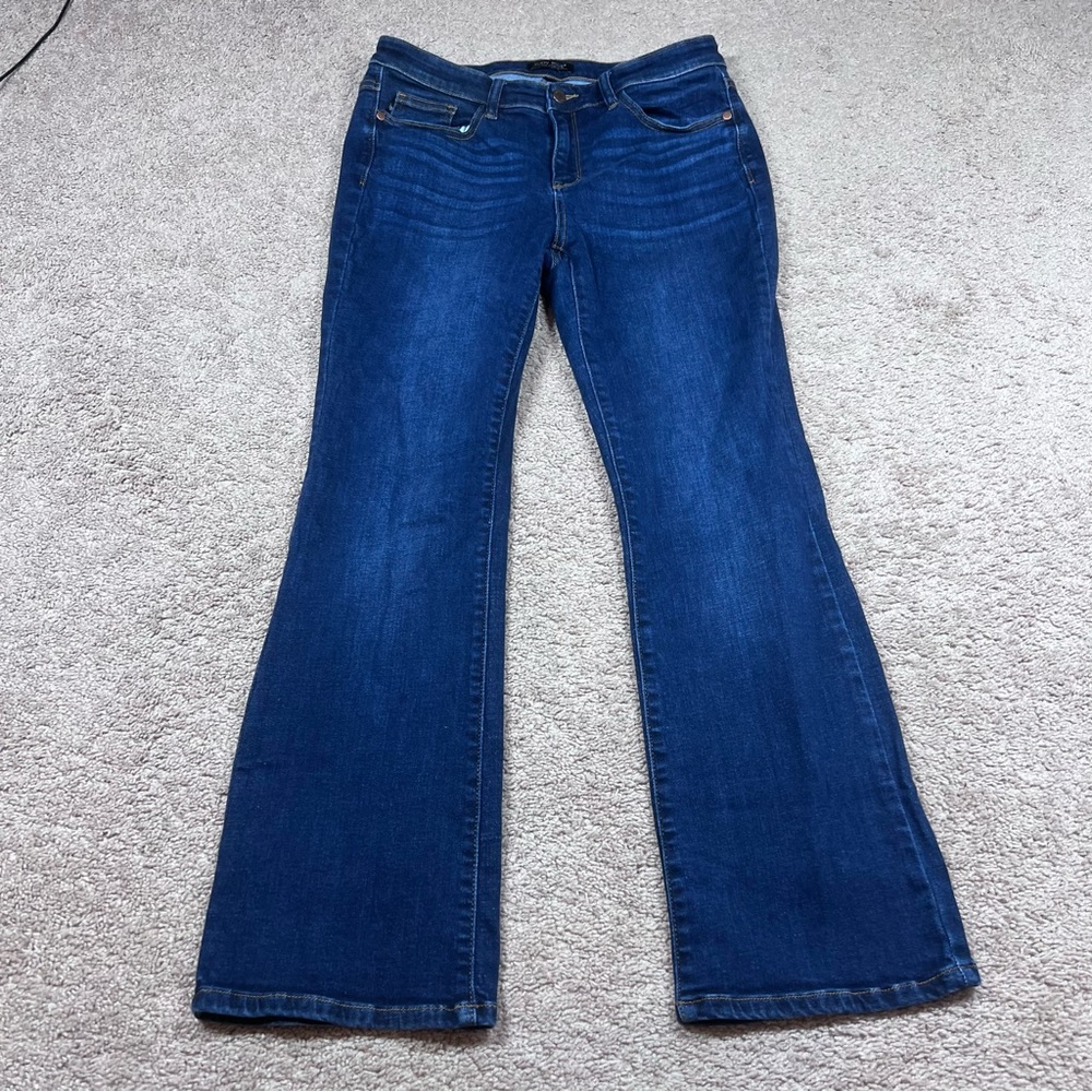 Dark Blue Women's Bootcut Jeans